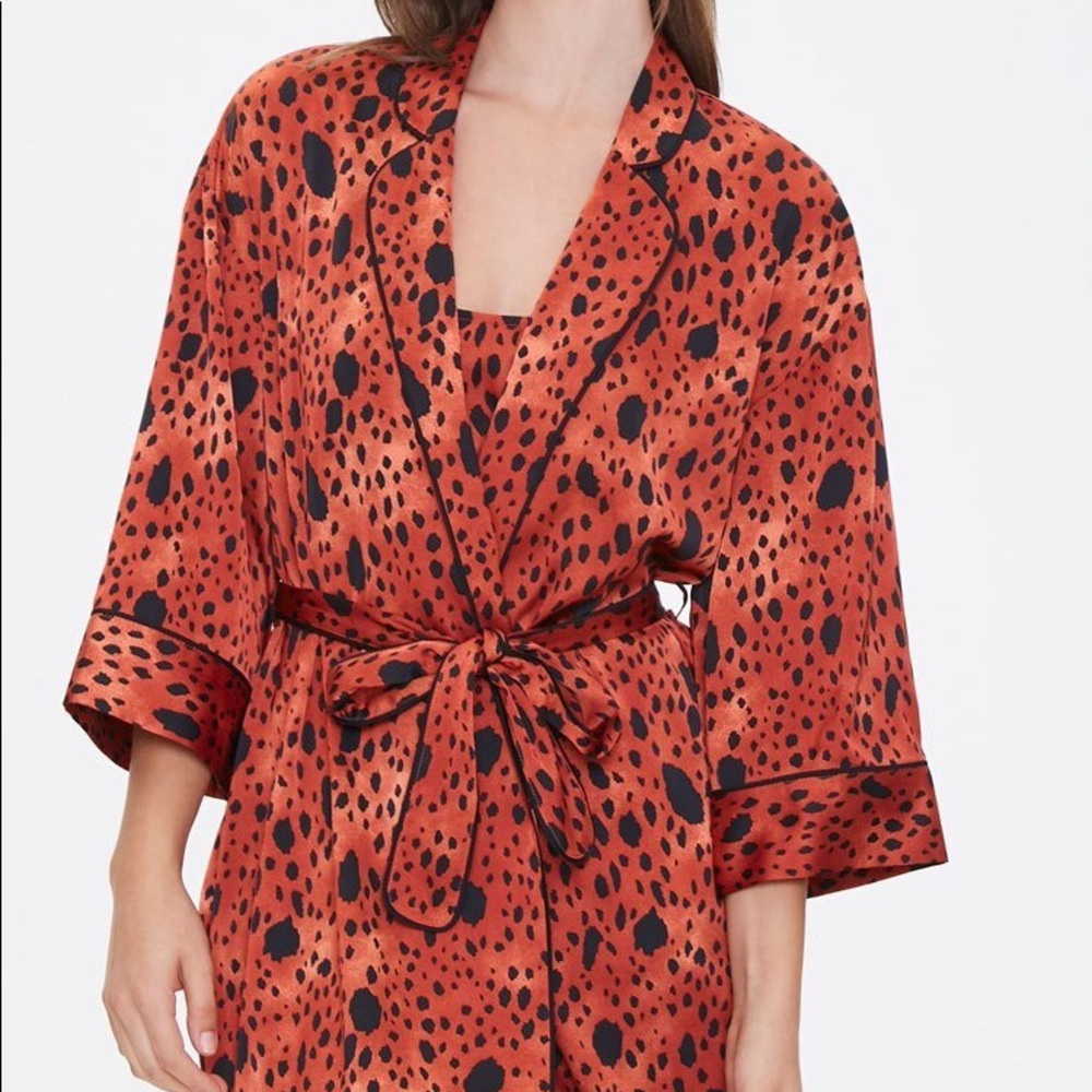 Forever 21 Satin Robe